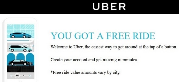 Uber Free Rides