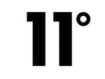 11 Degrees logo