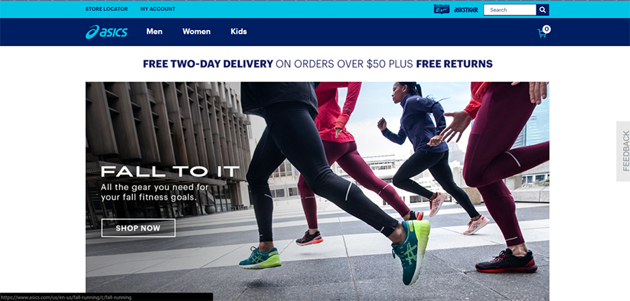 ASICS coupon