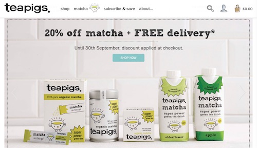 Teapigs Website