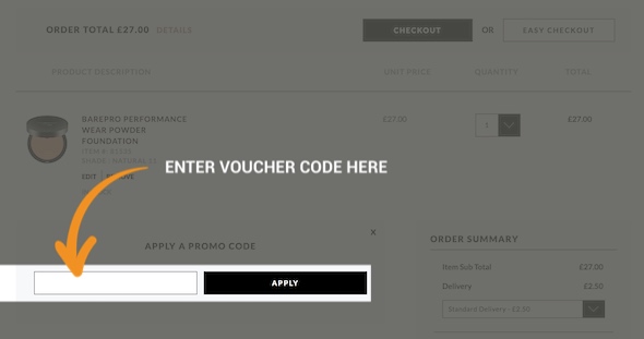 Bareminerals Voucher Redemption