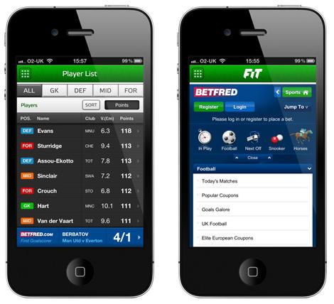 Betfred Apps