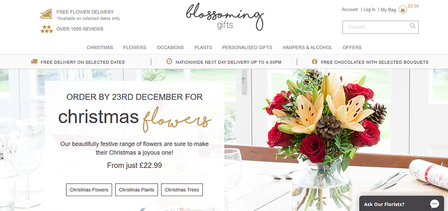 Blossomings Gifts Coupon Code