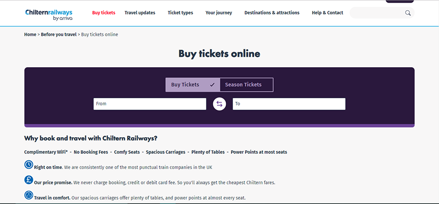 Chiltren railways Voucher Code