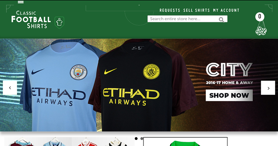 Classical Football Shirts voucher codes