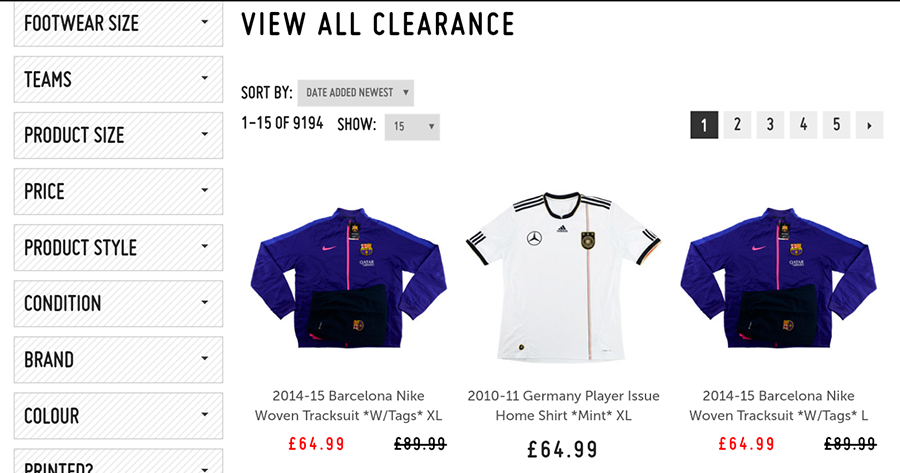 Classical Football Shirts coupon codes