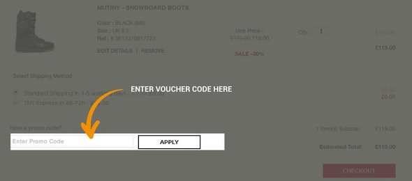 DC Shoes voucher