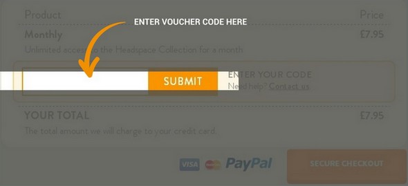 Headspace voucher