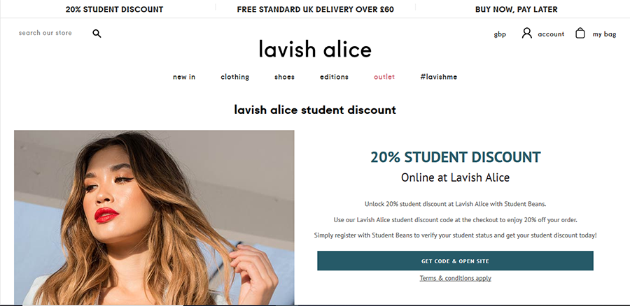 Lavish Alice voucher codes