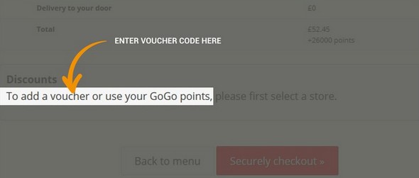 Pizza GoGo voucher